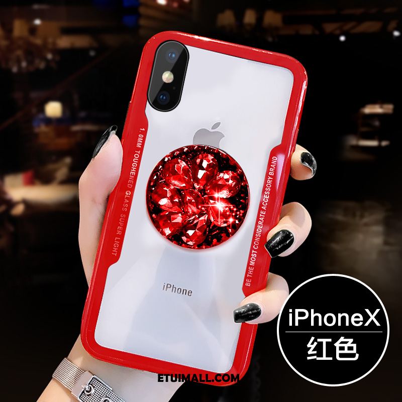 Etui iPhone X Wspornik Czerwony Netto Miękki Nowy Ochraniacz Pokrowce Oferta