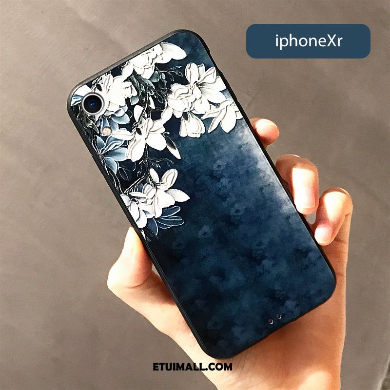 Etui iPhone Xr Kreatywne Obrzeża Ochraniacz Vintage Osobowość Pokrowce Tanie