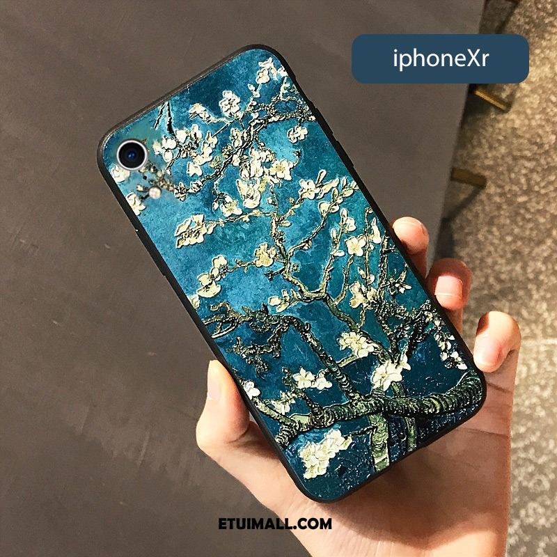 Etui iPhone Xr Kreatywne Obrzeża Ochraniacz Vintage Osobowość Pokrowce Tanie