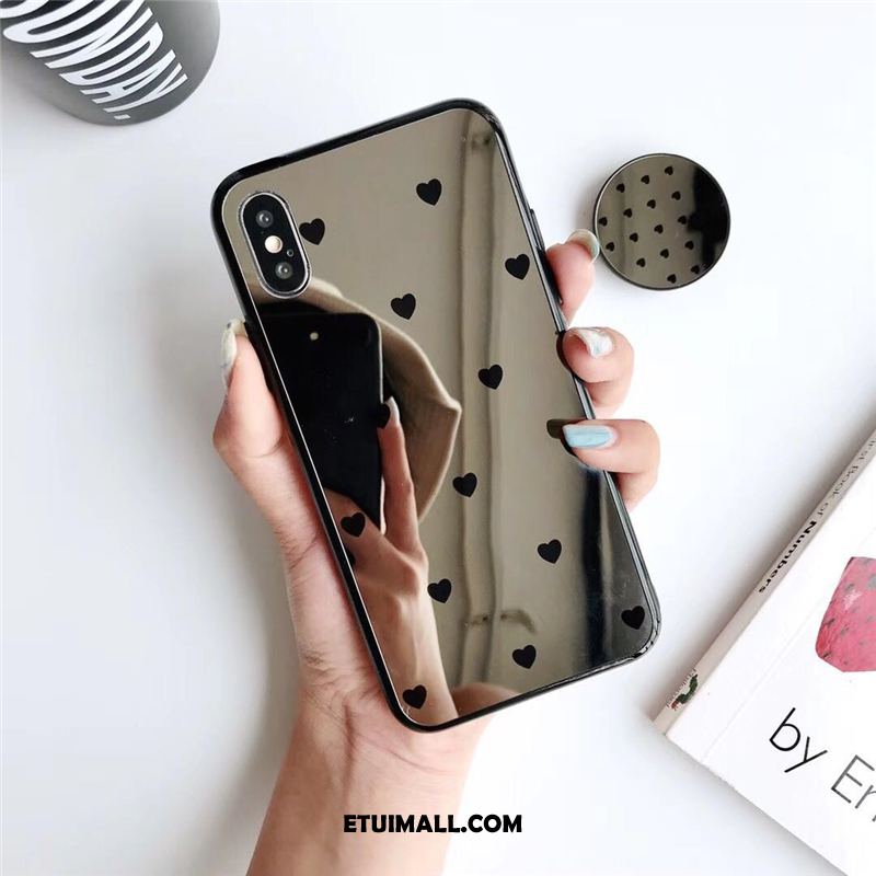 Etui iPhone Xs Max Anti-fall Lustro Kreatywne All Inclusive Różowe Futerał Kup