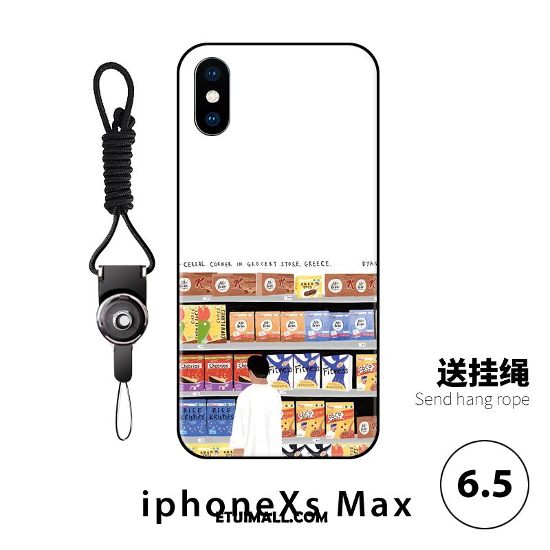 Etui iPhone Xs Max Anti-fall Super Zakochani Biały Nowy Obudowa Kup