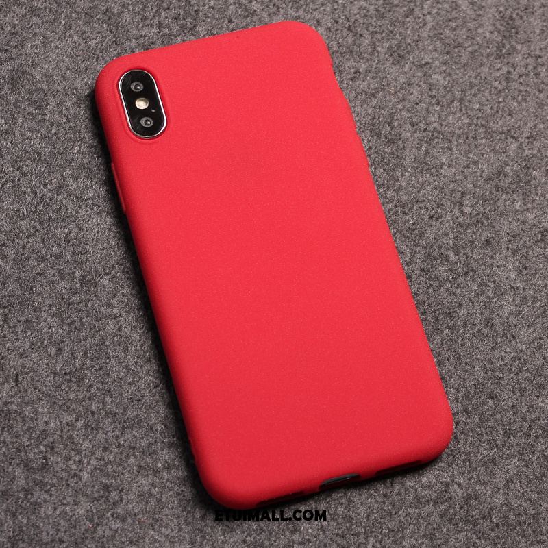 Etui iPhone Xs Max Kreatywne Anti-fall Szary Miękki Proste Futerał Kup