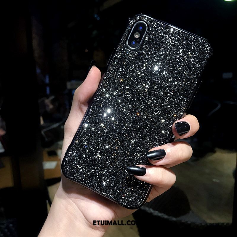 Etui iPhone Xs Max Nowy Srebro Telefon Komórkowy Luksusowy Rhinestone Pokrowce Sklep