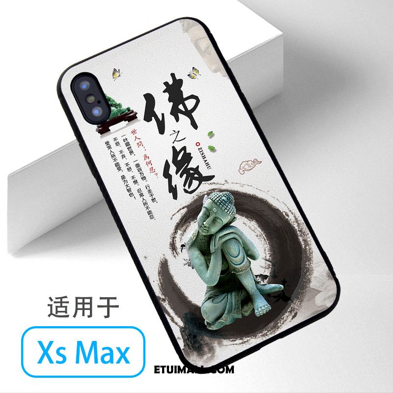 Etui iPhone Xs Max Telefon Komórkowy Budda Żółty Futerał Sklep