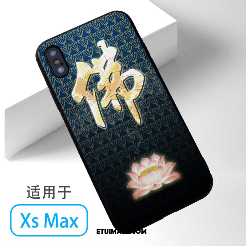 Etui iPhone Xs Max Telefon Komórkowy Budda Żółty Futerał Sklep