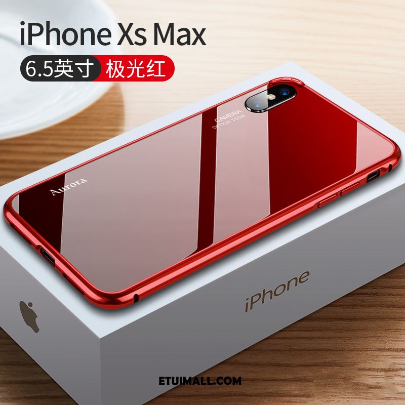 Etui iPhone Xs Max Telefon Komórkowy Czerwony Netto All Inclusive Anti-fall Granica Futerał Sprzedam