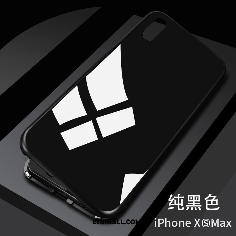 Etui iPhone Xs Max Telefon Komórkowy Czerwony Netto Anti-fall All Inclusive Magnetyzm Pokrowce Dyskont