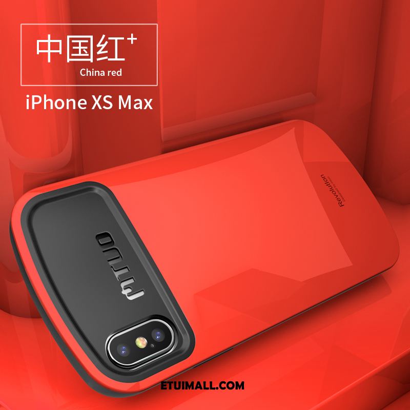 Etui iPhone Xs Max Tendencja Telefon Komórkowy Silikonowe Anti-fall Purpurowy Pokrowce Sprzedam