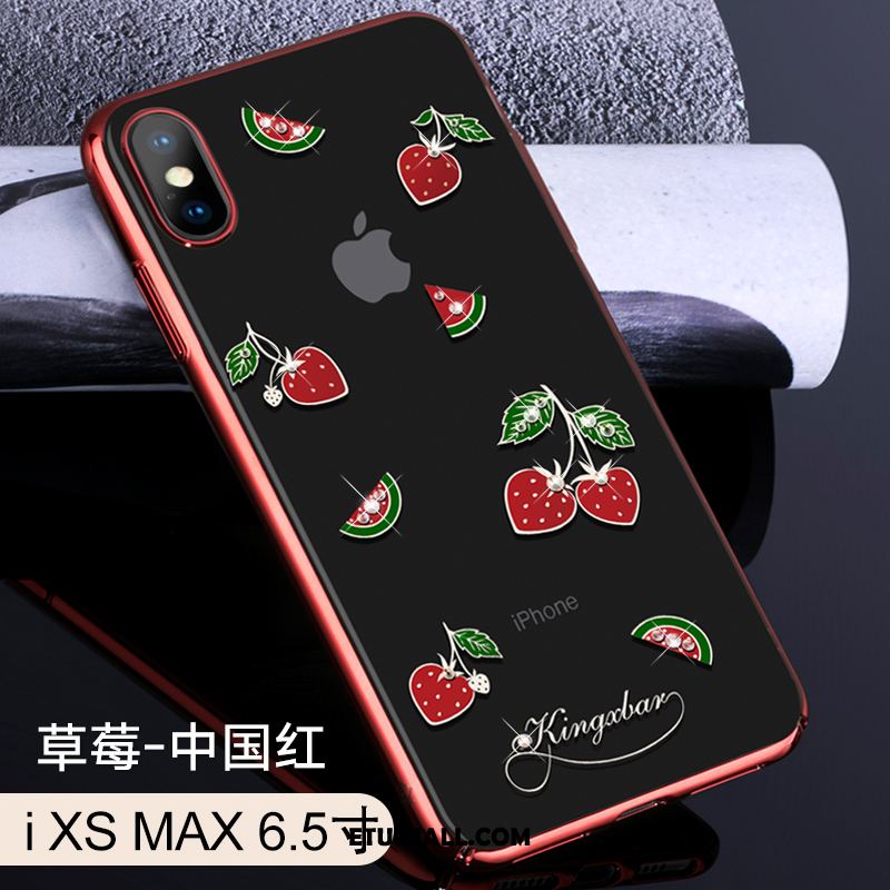 Etui iPhone Xs Max Trudno Wysoki Koniec All Inclusive Kreatywne Przezroczysty Obudowa Tanie