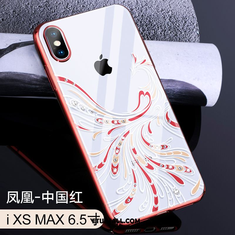 Etui iPhone Xs Max Trudno Wysoki Koniec All Inclusive Kreatywne Przezroczysty Obudowa Tanie