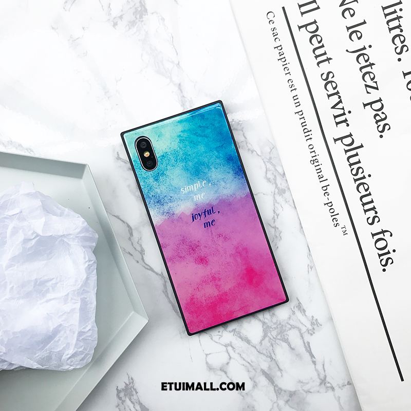 Etui iPhone Xs Max Zakochani Modna Marka Nowy Mieszane Kolory Kwadratowy Obudowa Sklep