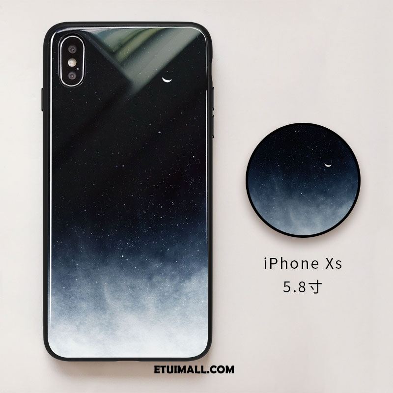 Etui iPhone Xs Silikonowe Czerwony Netto Anti-fall Modna Marka Nowy Obudowa Tanie