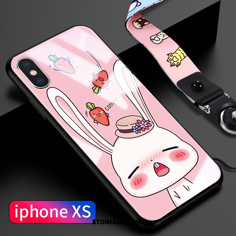 Etui iPhone Xs Telefon Komórkowy Jasny Niebieski Silikonowe Czerwony Netto Szkło Obudowa Sklep