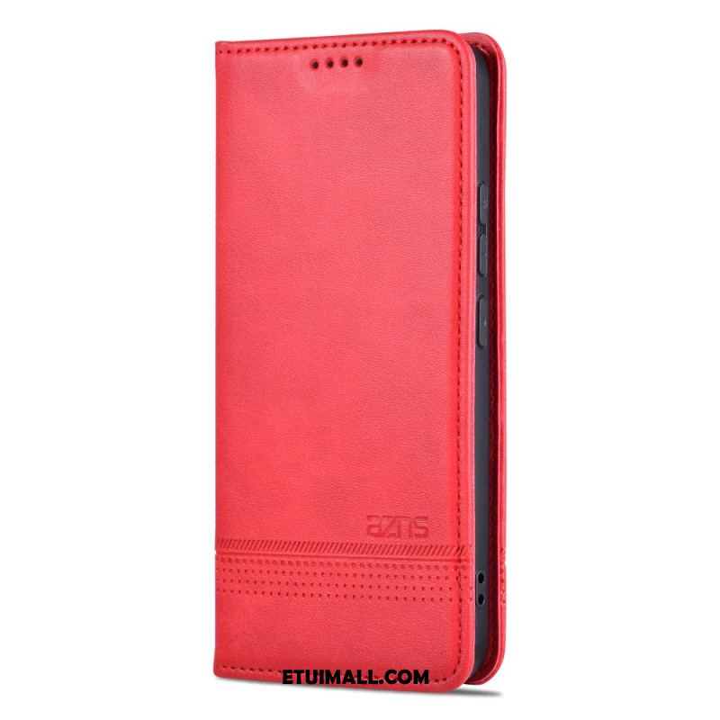 Flip Kotelot Do Xiaomi 14 Pro Sztuczna Skóra Azns
