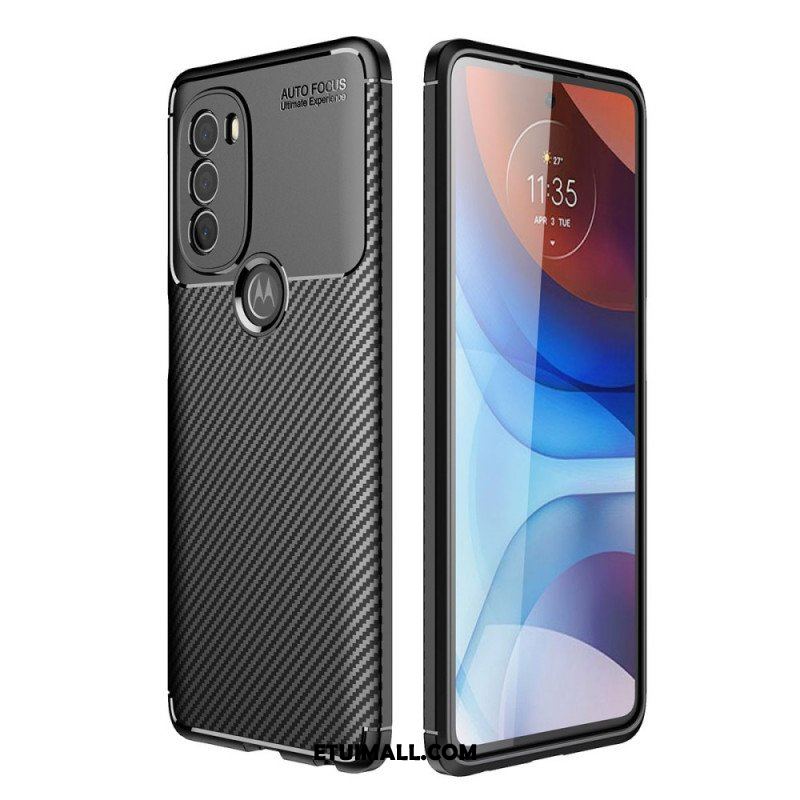 Futerały do Moto G71 5G Wąż Z Włókna Węglowego