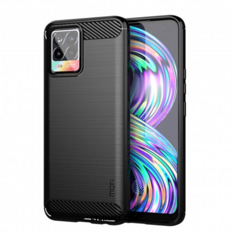 Futerały do Realme 8 / 8 Pro Szczotkowane Włókno Węglowe Mofi