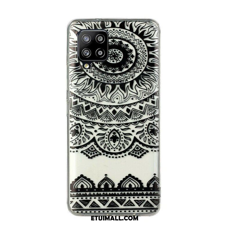 Futerały do Samsung Galaxy M12 / A12 Bezszwowe Kwiaty Mandala