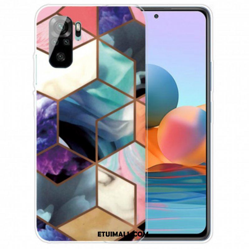 Futerały do Xiaomi Redmi Note 10 / 10S Designerski Marmur