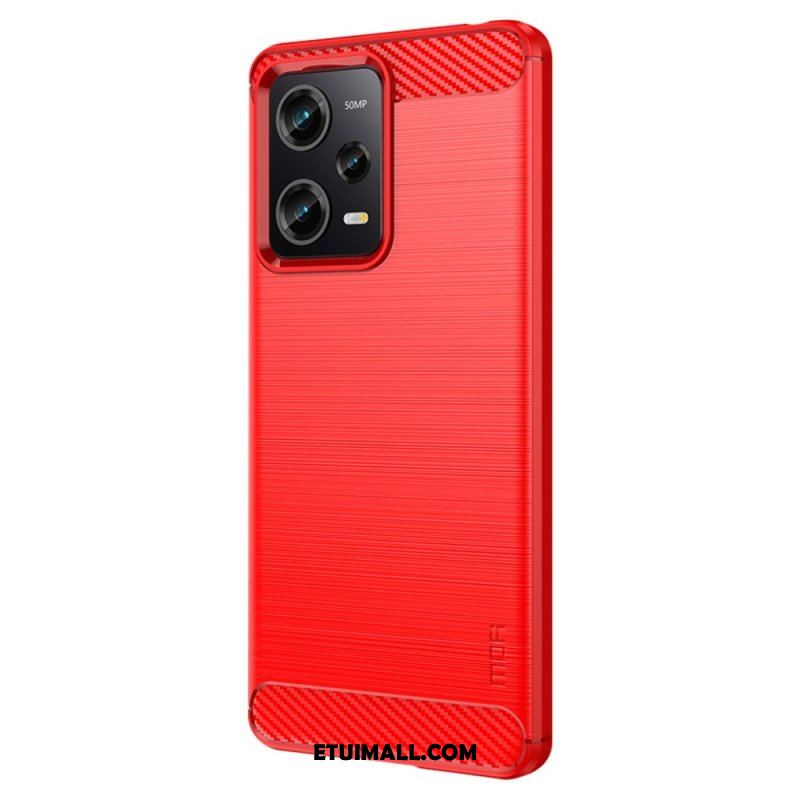 Futerały do Xiaomi Redmi Note 12 Pro Szczotkowane Włókno Węglowe Mofi