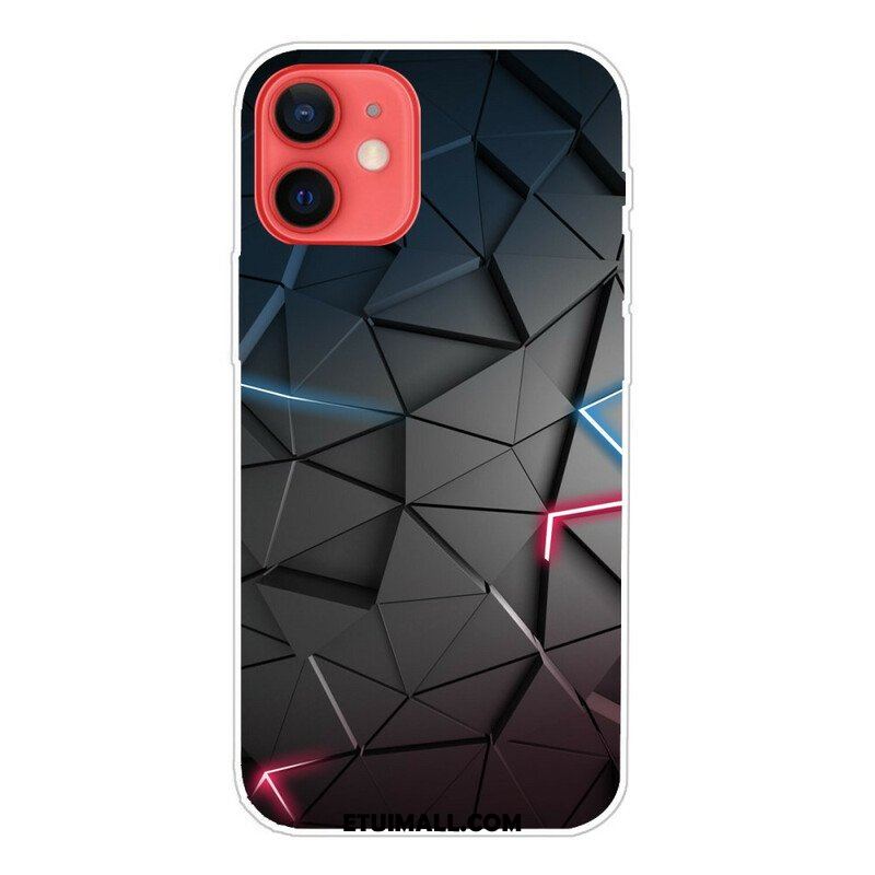 Futerały do iPhone 13 Mini Elastyczna Geometria