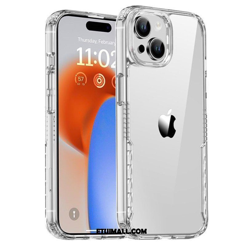 Futerały do iPhone 15 Przezroczysty. Przyciemniany Ipaky