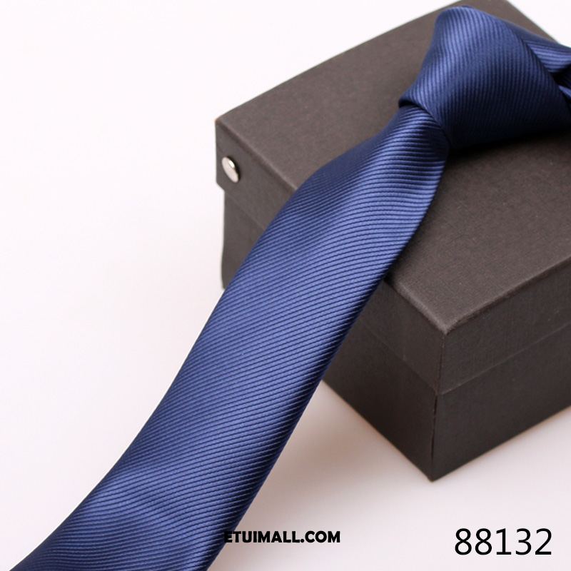 Krawat Casual 5 Cm Purpurowy Tanie, Krawat Męskie Wąskie Pan Młody Rot Gelb Blau Schwarz