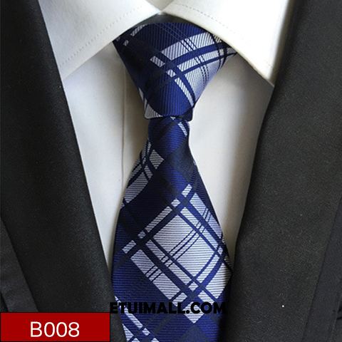 Krawat Wielki Biznes Z Pracy Sprzedam, Krawat Męskie Męska Krata Blau Weiß