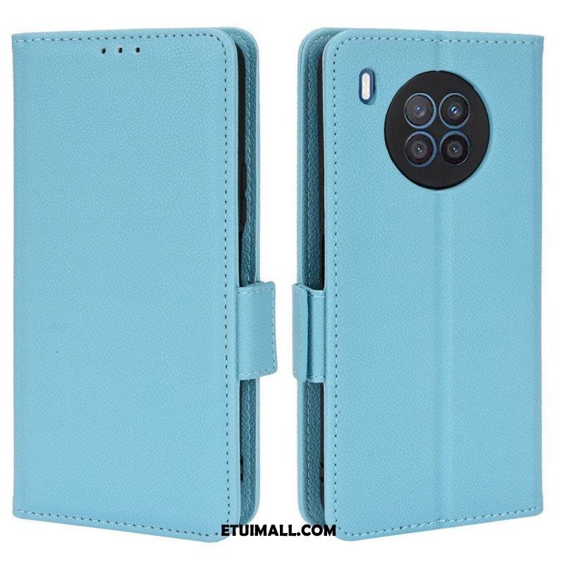 Obudowa Etui Na Telefon do Honor 50 Lite Etui Folio Flap Double Litchi Nowe Kolory