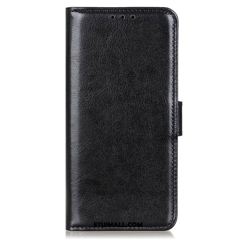 Obudowa Etui Na Telefon do Motorola Edge 40 Pro Sztuczna Skóra Lakierowana