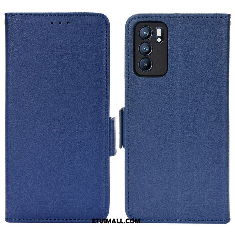 Obudowa Etui Na Telefon do Oppo Reno 6 5G Etui Folio Flap Double Nowe Kolory