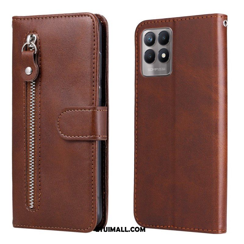 Obudowa Etui Na Telefon do Realme 8i Zabytkowa Portmonetka