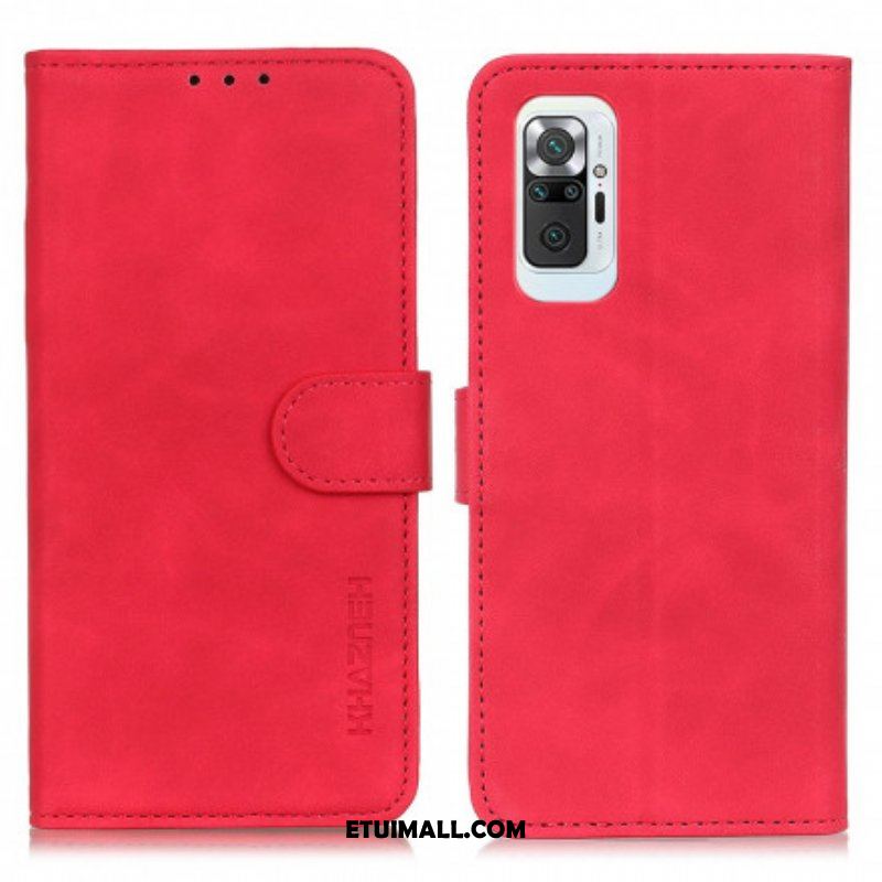Obudowa Etui Na Telefon do Xiaomi Redmi Note 10 Pro Khazneh Efekt Skóry W Stylu Vintage