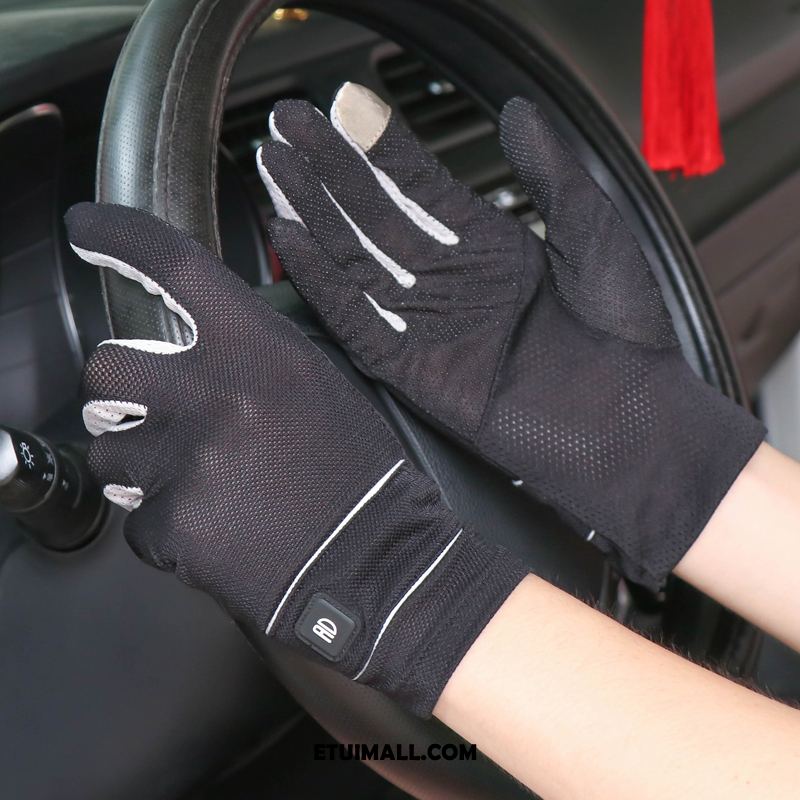 Rękawiczki Oddychające Dla Kierowców Anty-uv Tanie, Rękawiczki Męskie Krótki Lato