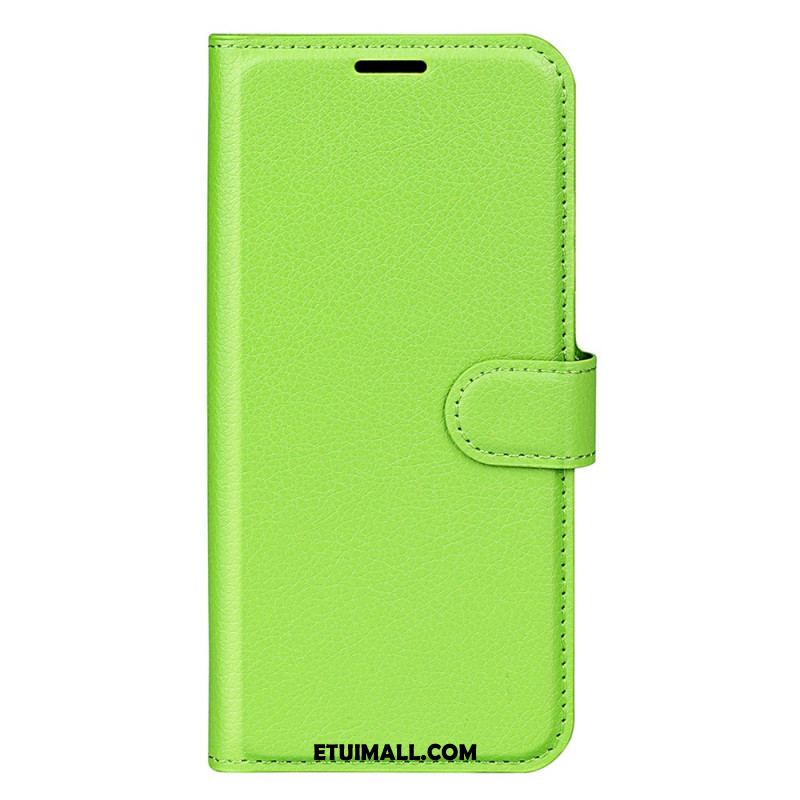 Skórzany Futerał Xiaomi 14t Pro Etui Na Telefon Sztuczna Skóra Litchi