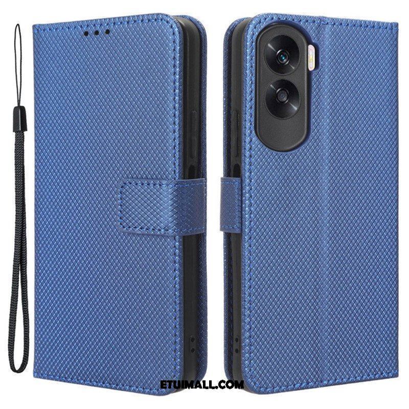 Skórzany Futerał do Honor 90 Lite Kropki Ze Smyczą