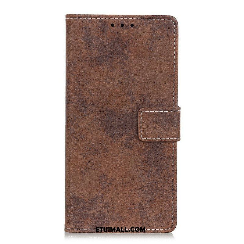 Skórzany Futerał do OnePlus Nord 2 5G Sztuczna Skóra W Stylu Vintage