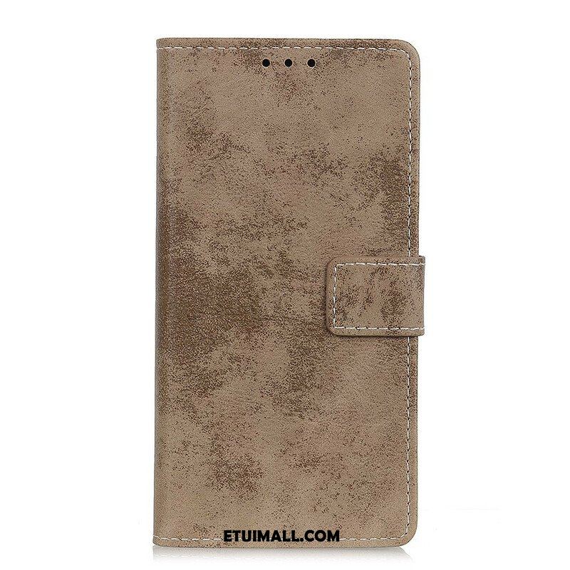 Skórzany Futerał do OnePlus Nord 2 5G Sztuczna Skóra W Stylu Vintage
