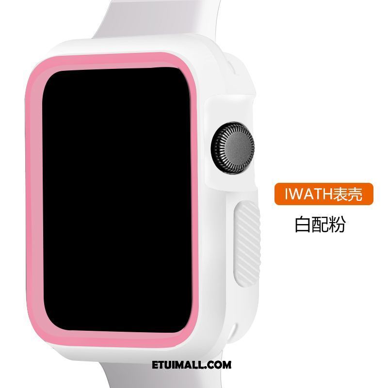 Etui Apple Watch Series 1 All Inclusive Biały Ochraniacz Sportowe Silikonowe Futerał Tanie