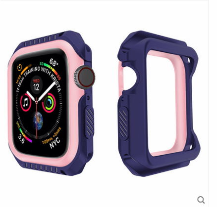 Etui Apple Watch Series 1 Niebieski Ochraniacz Anti-fall Granica Silikonowe Pokrowce Kup