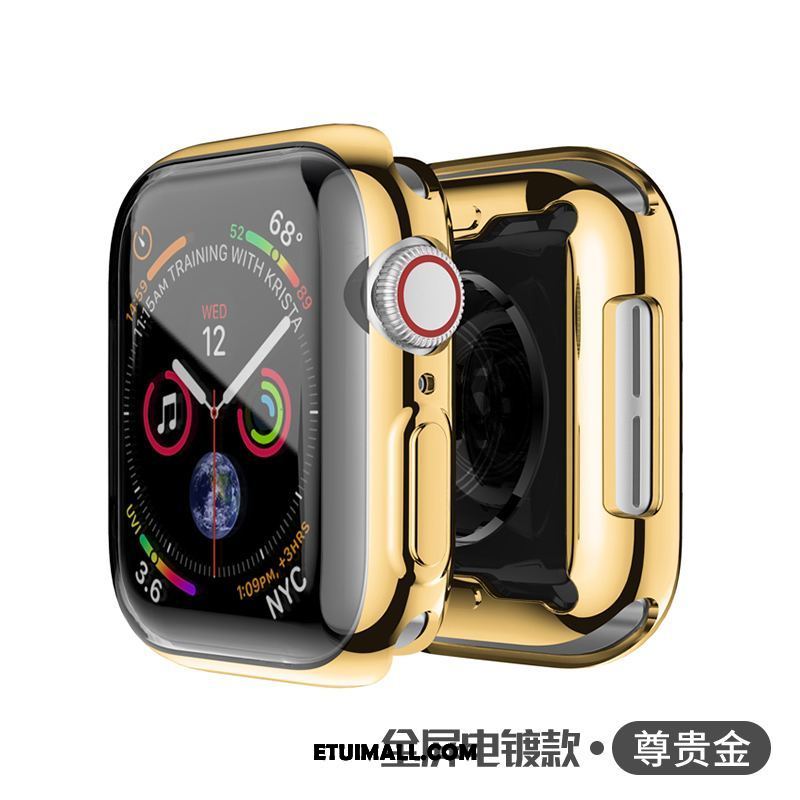 Etui Apple Watch Series 3 Ochraniacz Złoto Przezroczysty Metal All Inclusive Obudowa Sprzedam