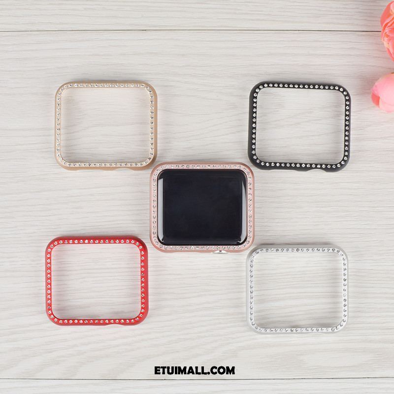 Etui Apple Watch Series 5 Cienka Granica Anti-fall Ochraniacz Metal Futerał Dyskont