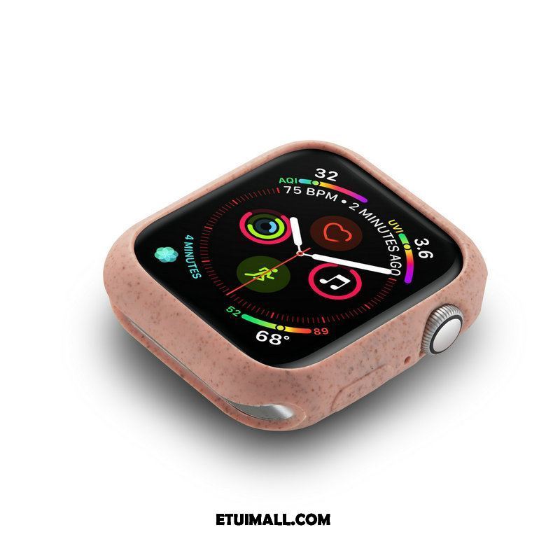 Etui Apple Watch Series 5 Miękki Tendencja Nubuku Różowe Ochraniacz Obudowa Tanie