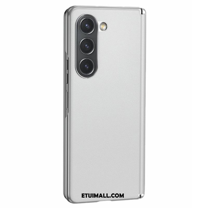 Etui Do Samsung Galaxy Z Fold 6 Ochrona Zawiasu Z Efektem Metalu