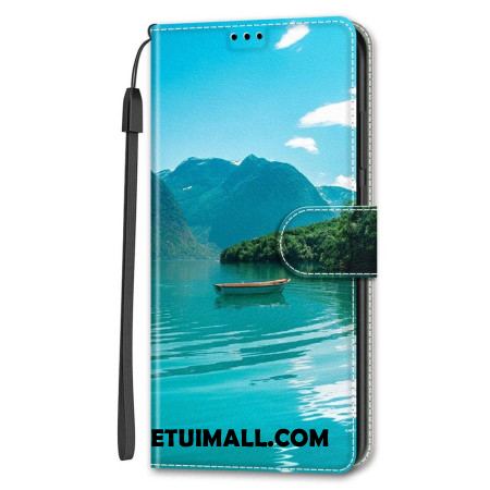 Etui Folio Samsung Galaxy S24 Ultra 5g Łódź Na Smyczy