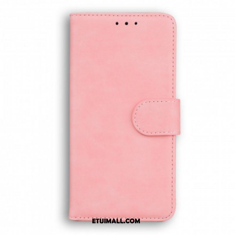 Etui Folio do Huawei P50 Skórzany Styl Vintage Couture