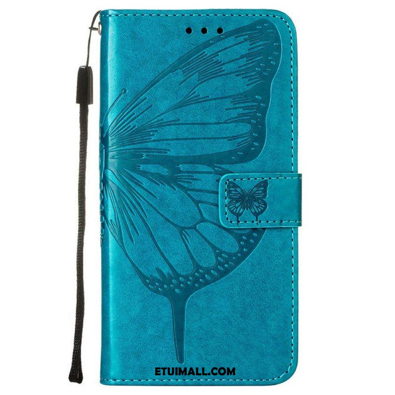 Etui Folio do Moto E40 / E30 / E20 Projekt Motyla