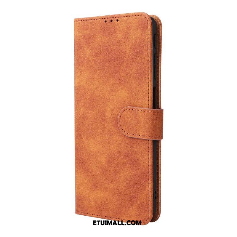 Etui Folio do Moto G51 5G Dotyk Skóry W Stylu Vintage