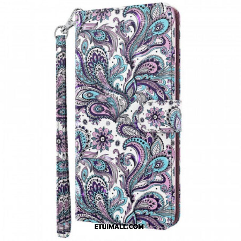 Etui Folio do Moto G51 5G Paisley