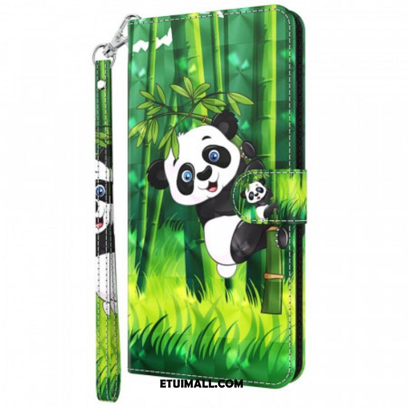 Etui Folio do Moto G71 5G Panda I Bambus