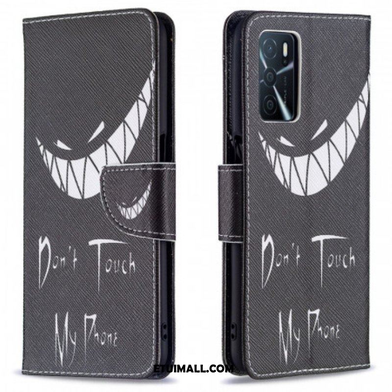 Etui Folio do Oppo A16 / A16s Diabelski Telefon